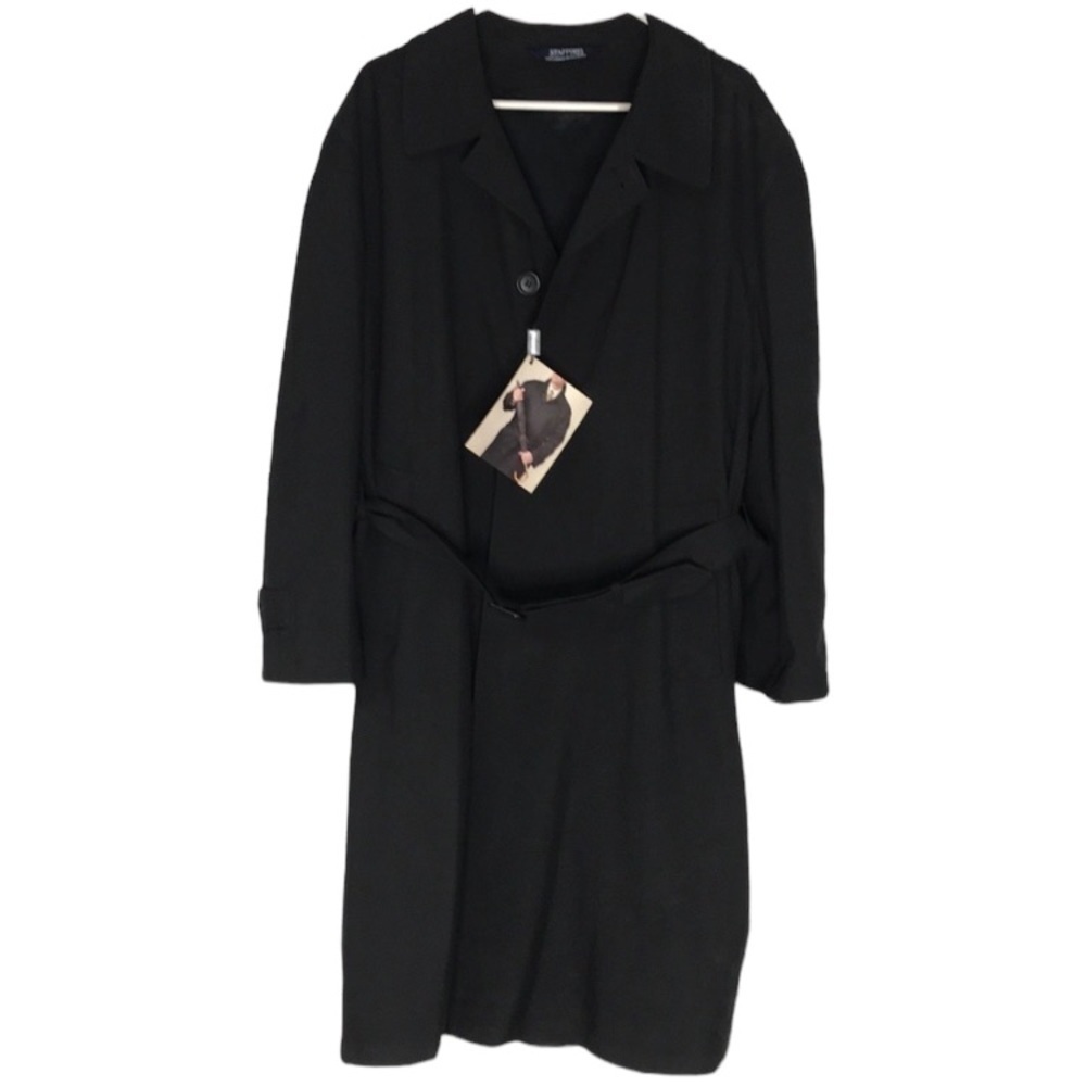 NWT Men's 40S Trench Coat
Stanford Black
Size: 40S Stafford
